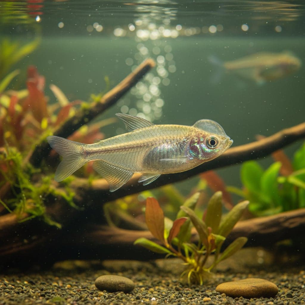 Humphead Glassfish: Parambassis pulcinella