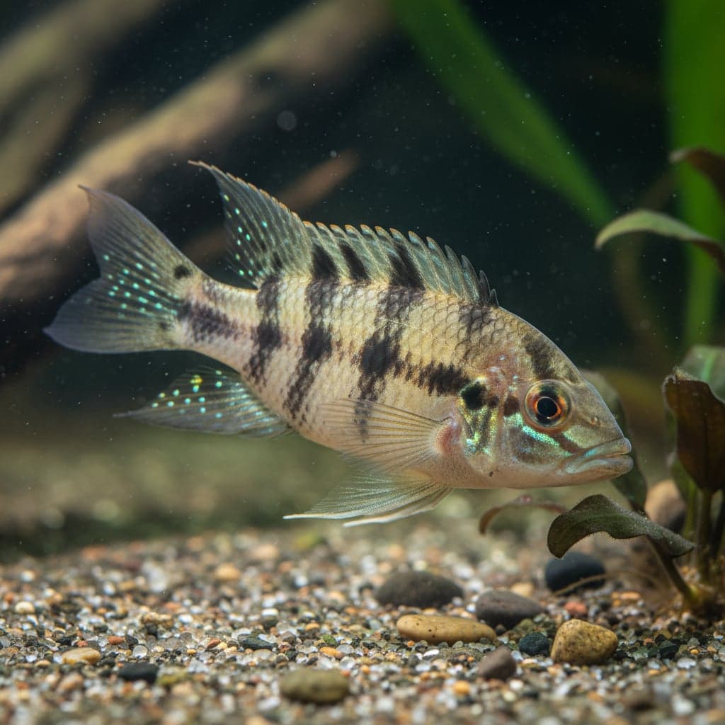 Inca Stone Cichlid: Tahuantinsuyoa macantzatza