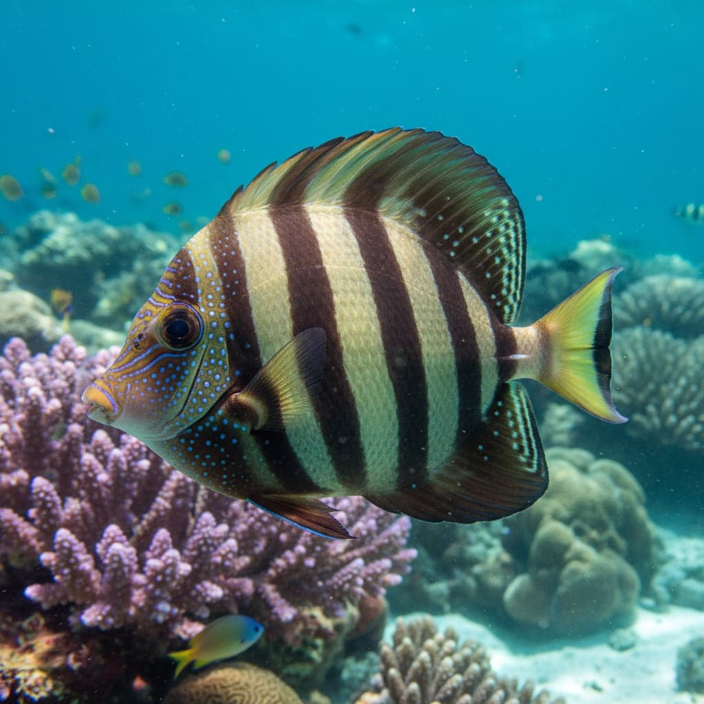 Indian Ocean Sailfin Tang