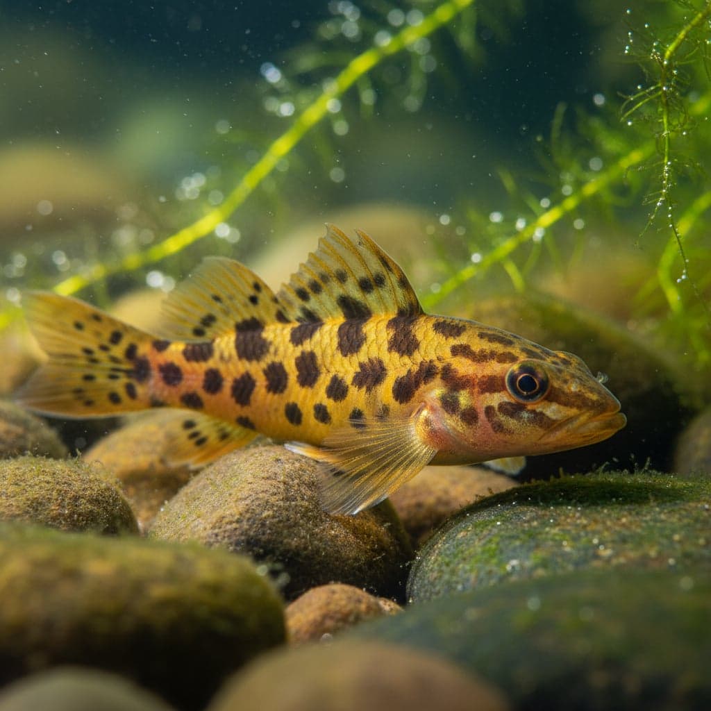 Irian Golden Nugget Gudgeon: Giuris margaritacea