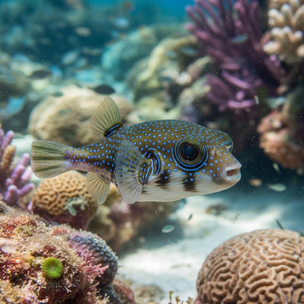 Poisson-globe bijou