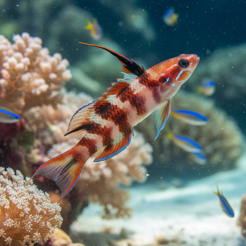 Koi Fairy Wrasse: Cirrhilabrus solorensis