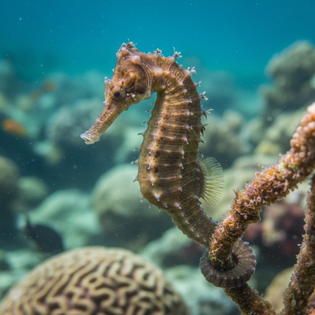 Kuda (Common) Seahorse: Hippocampus kuda