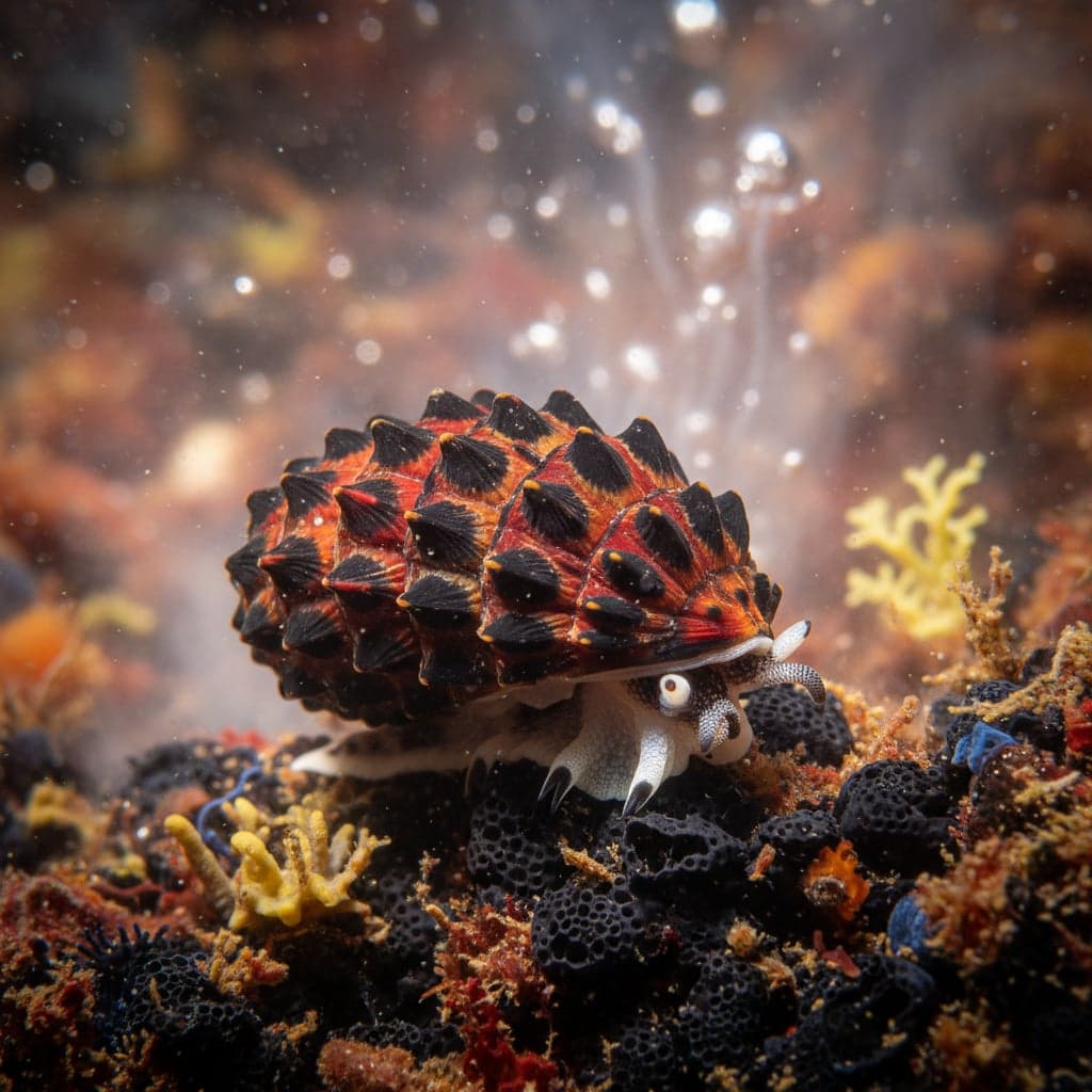 Escargot de lave : Faunus ater