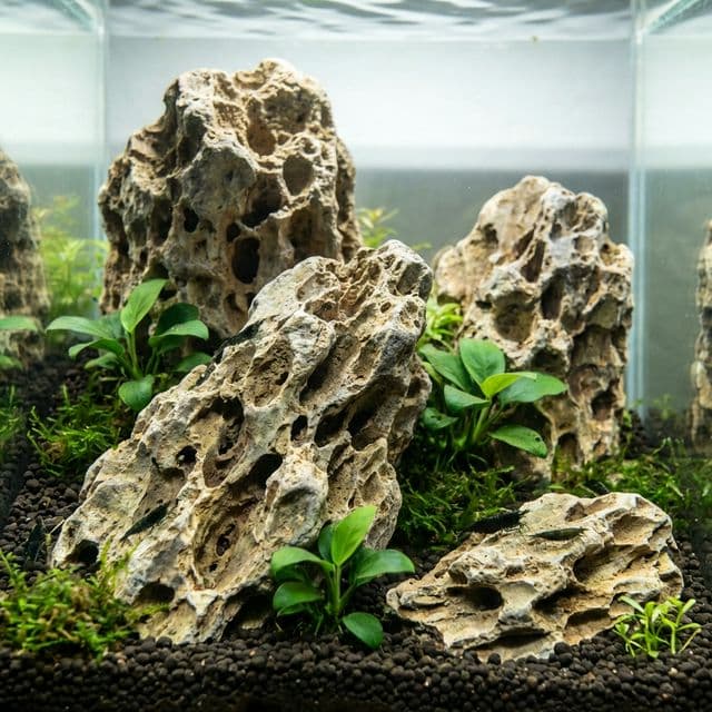 Limestone rocks