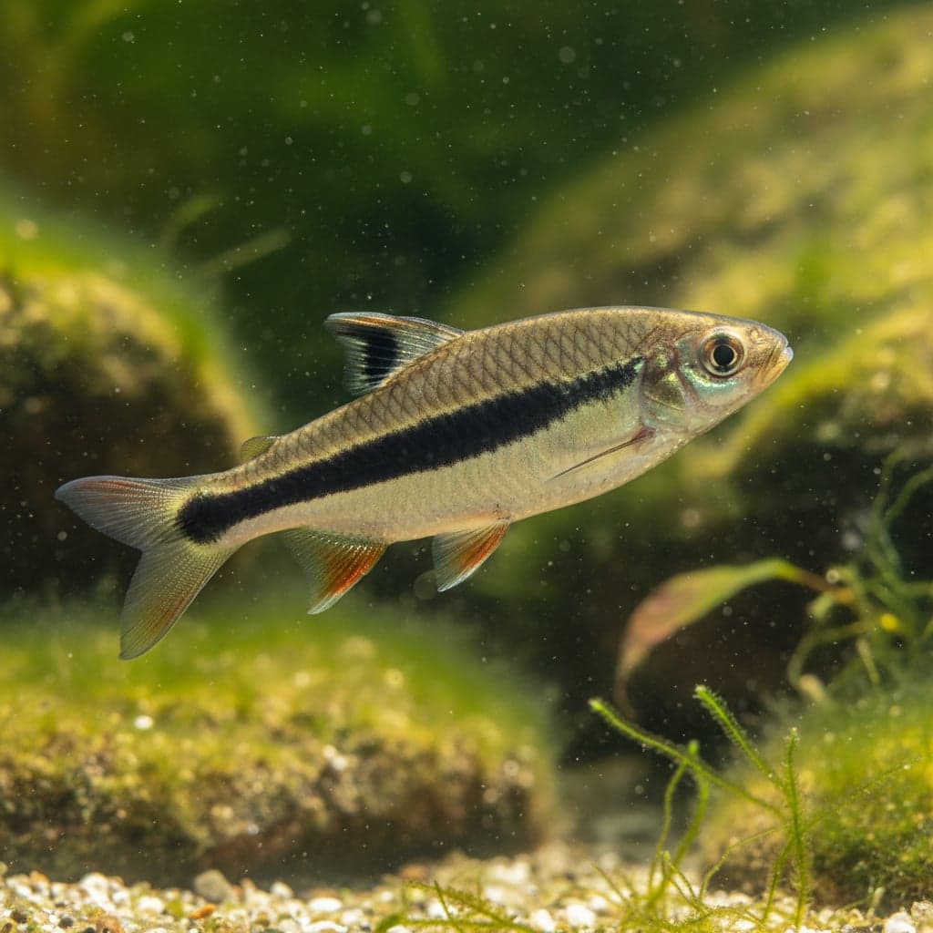 Mackerel Barb: Opsarius pulchellus