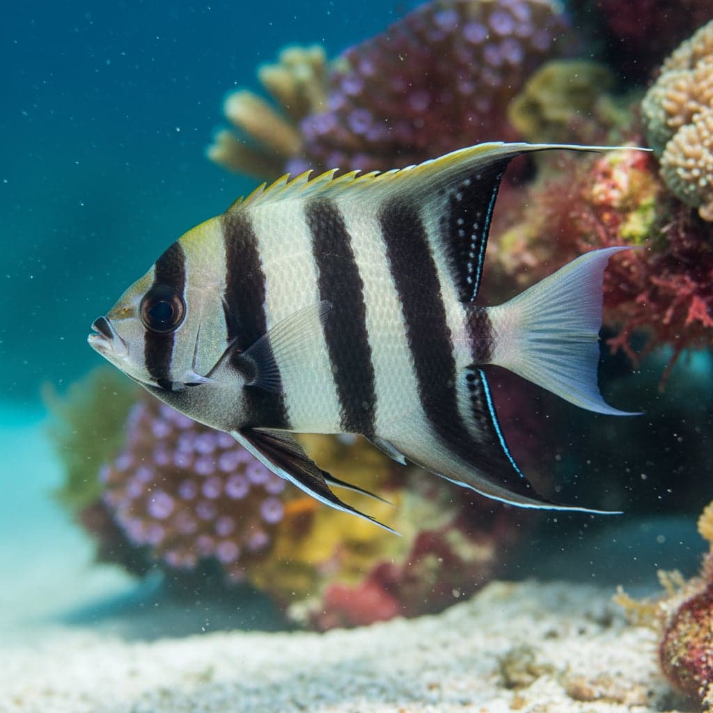Masked Swallowtail Angelfish