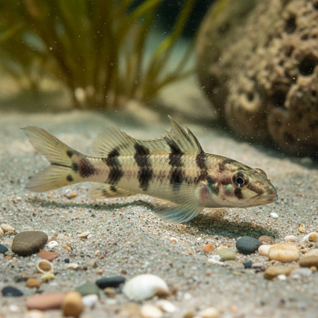 Cichlidé Mimique du Sable : Spathodus erythrodon