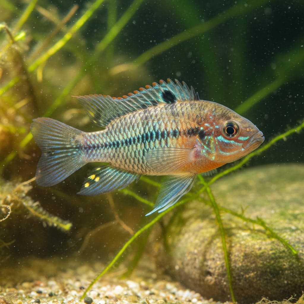 Nudiceps Dwarf Cichlid
