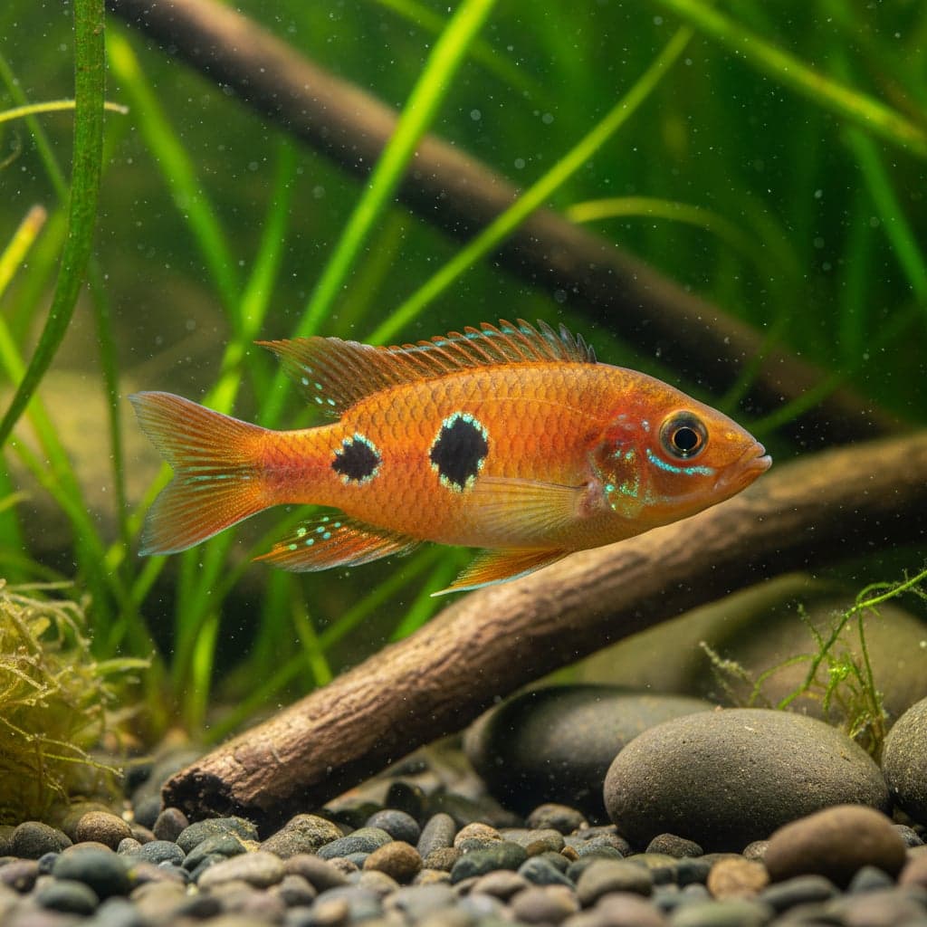 Orange Chromide: Etroplus maculatus