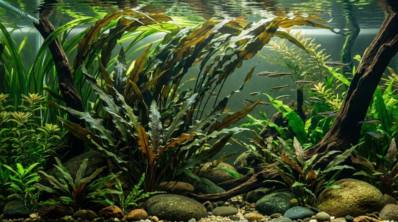 Cryptocoryne crispatula