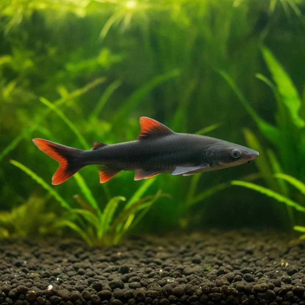 Rainbow Shark: Epalzeorhynchos frenatum
