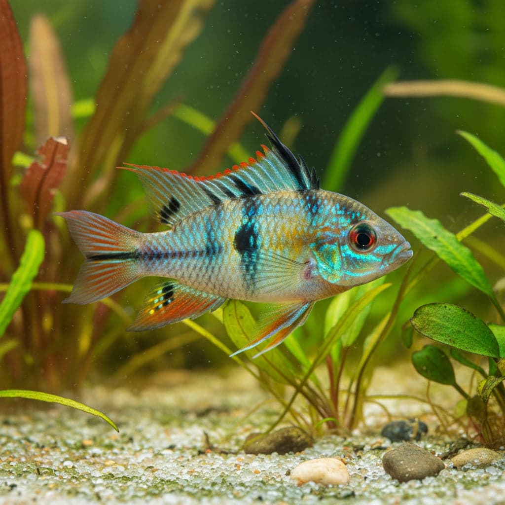 Ram: Mikrogeophagus ramirezi