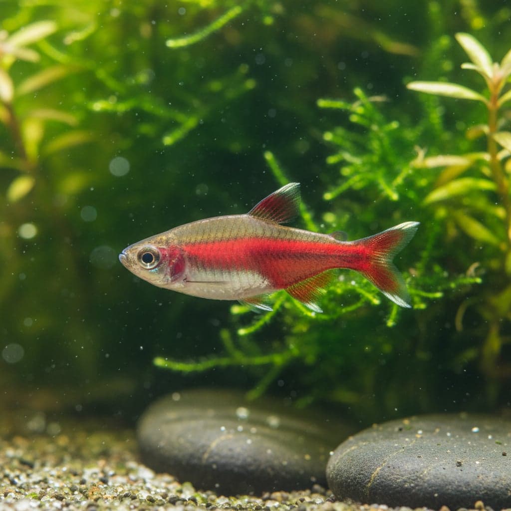Red Base Tetra: Hemigrammus stictus