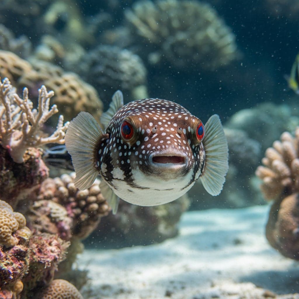 The Red Eyed Puffer
