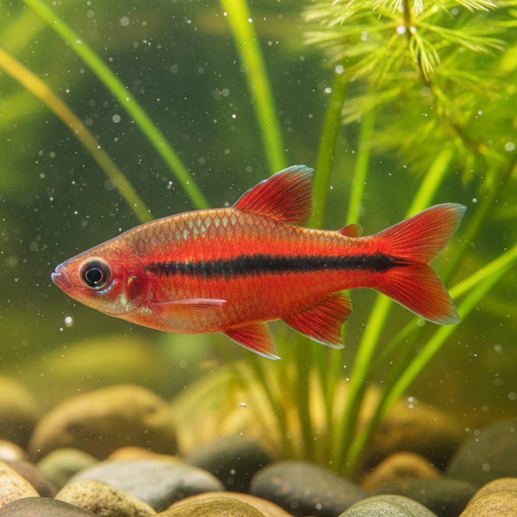 The Red Irian Rainbowfish: Glossolepis incisus