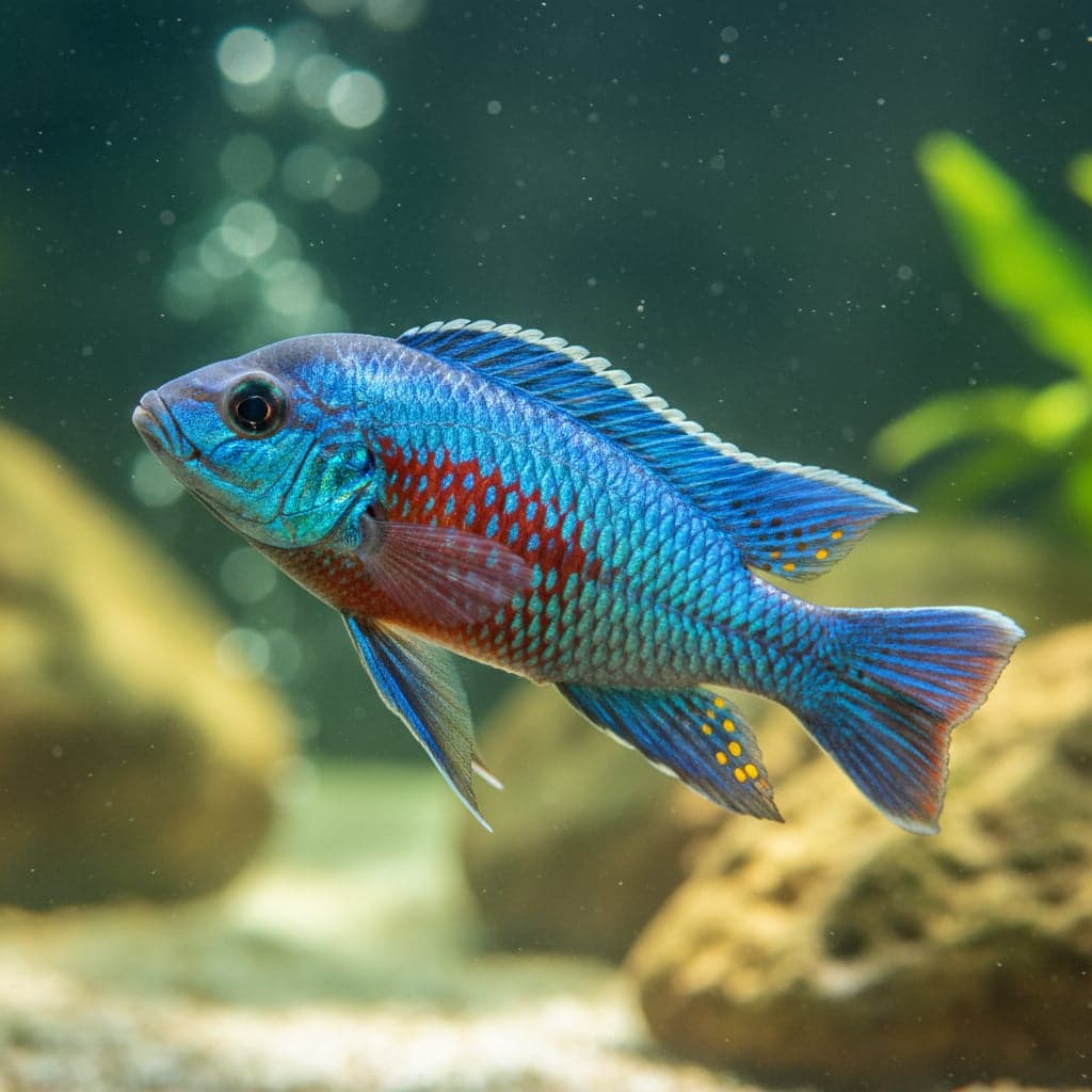 Red Shouldered Peacock