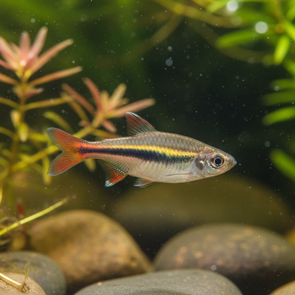 Red-tailed Rasbora: Rasbora borapetensis