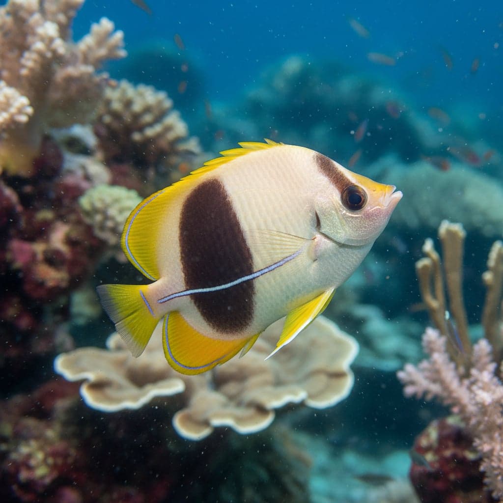 Saddleback Butterflyfish