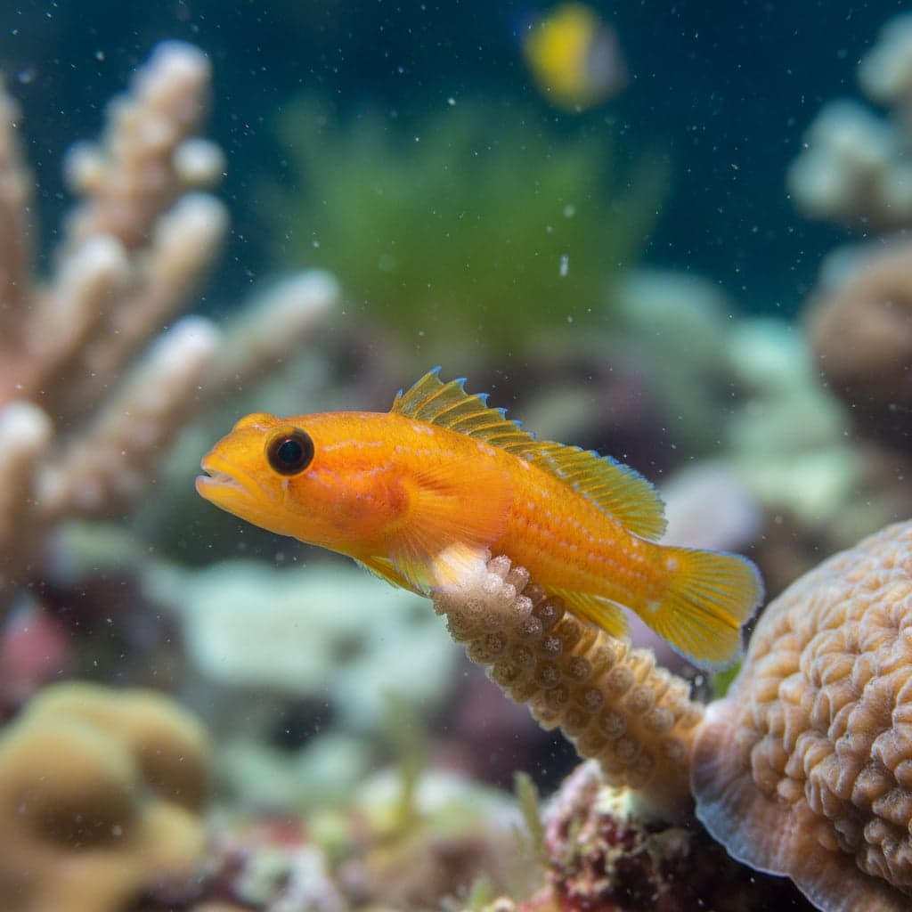 Saffron Coral Goby