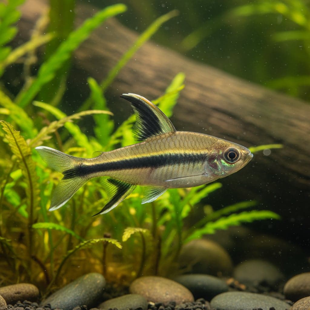Sailfin Tetra: Crenuchus spilurus