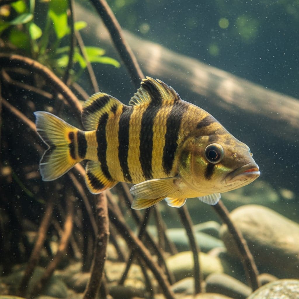 Poisson Tigre Siamois