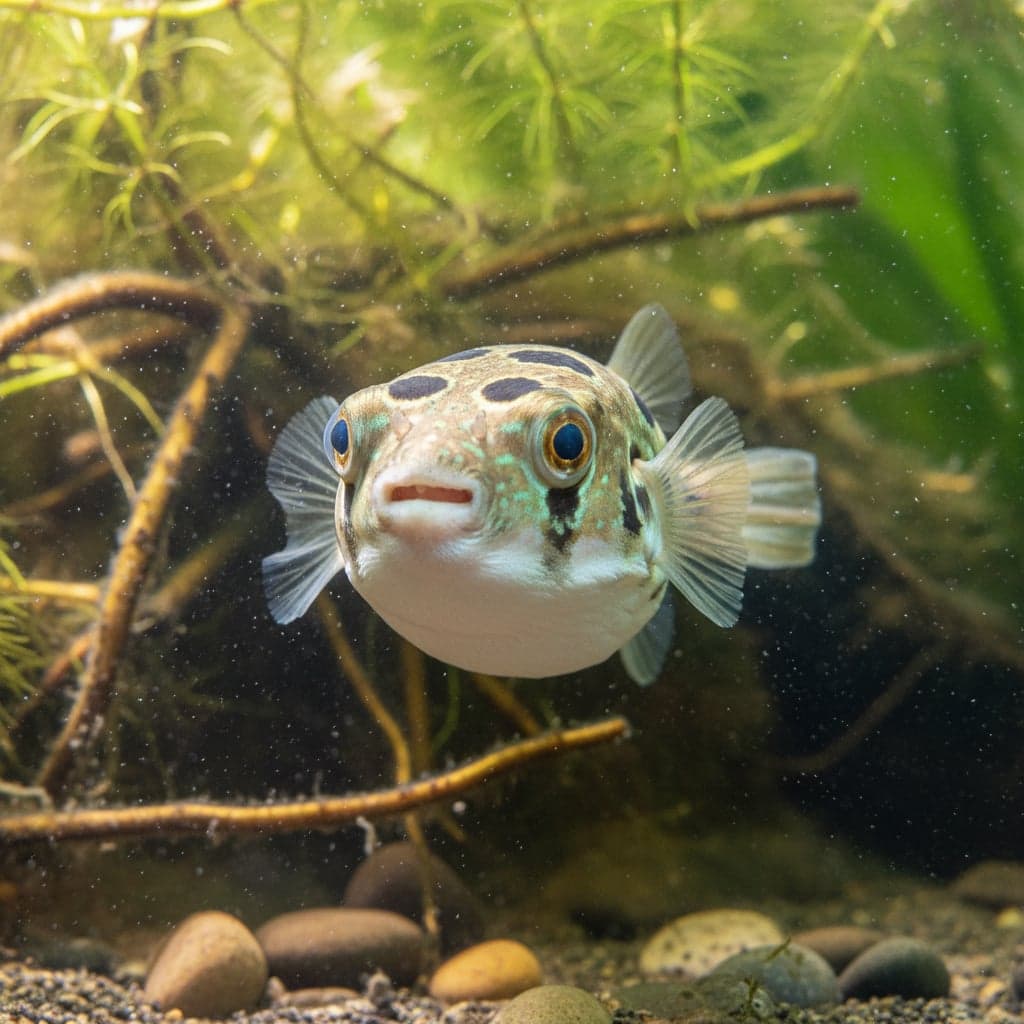 South American Puffer: Colomesus asellus