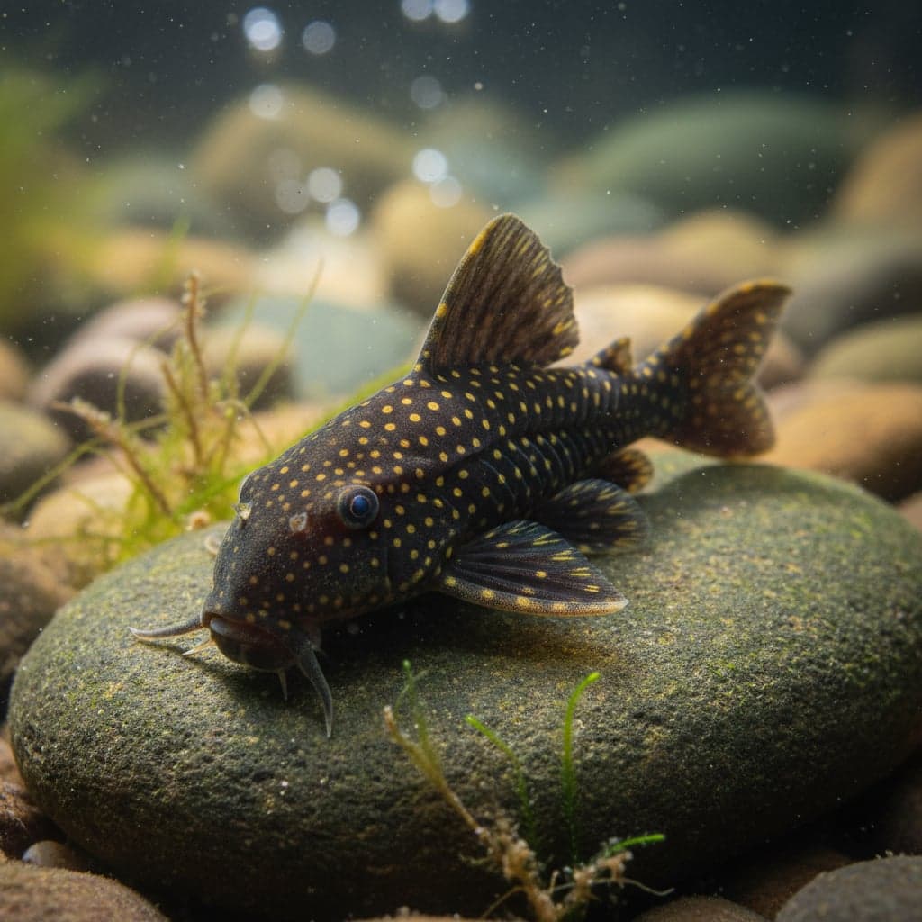 Spotted Bulldog Plec L445: Chaetostoma sp. L445