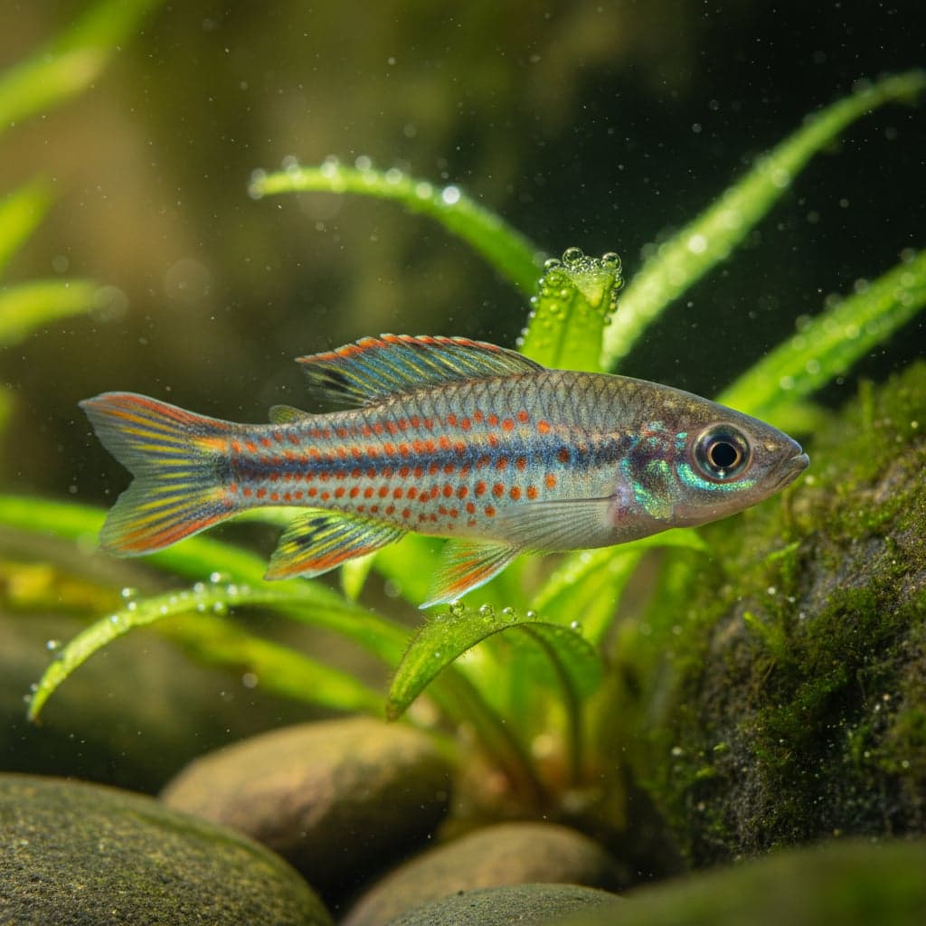 Steel Blue Killifish: Fundulopanchax gardneri