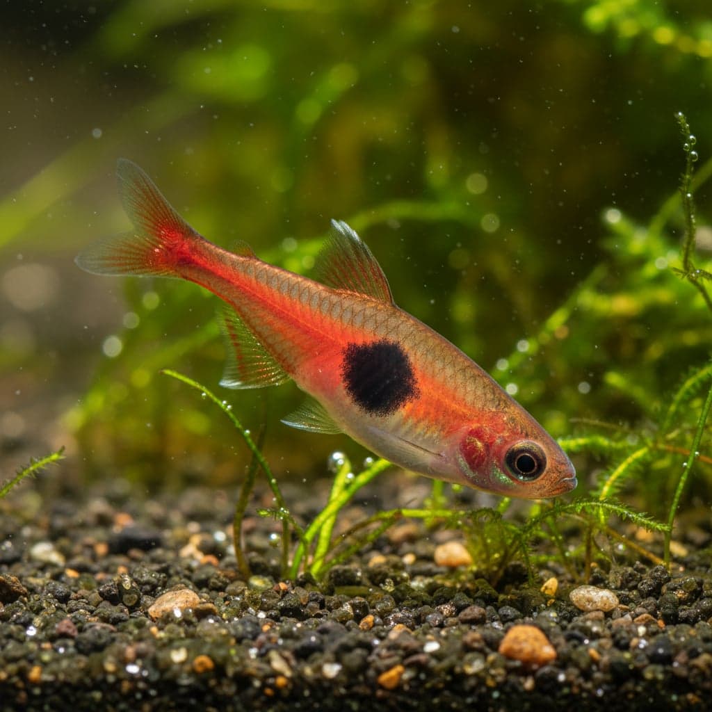 Strawberry Rasbora: Boraras naevus