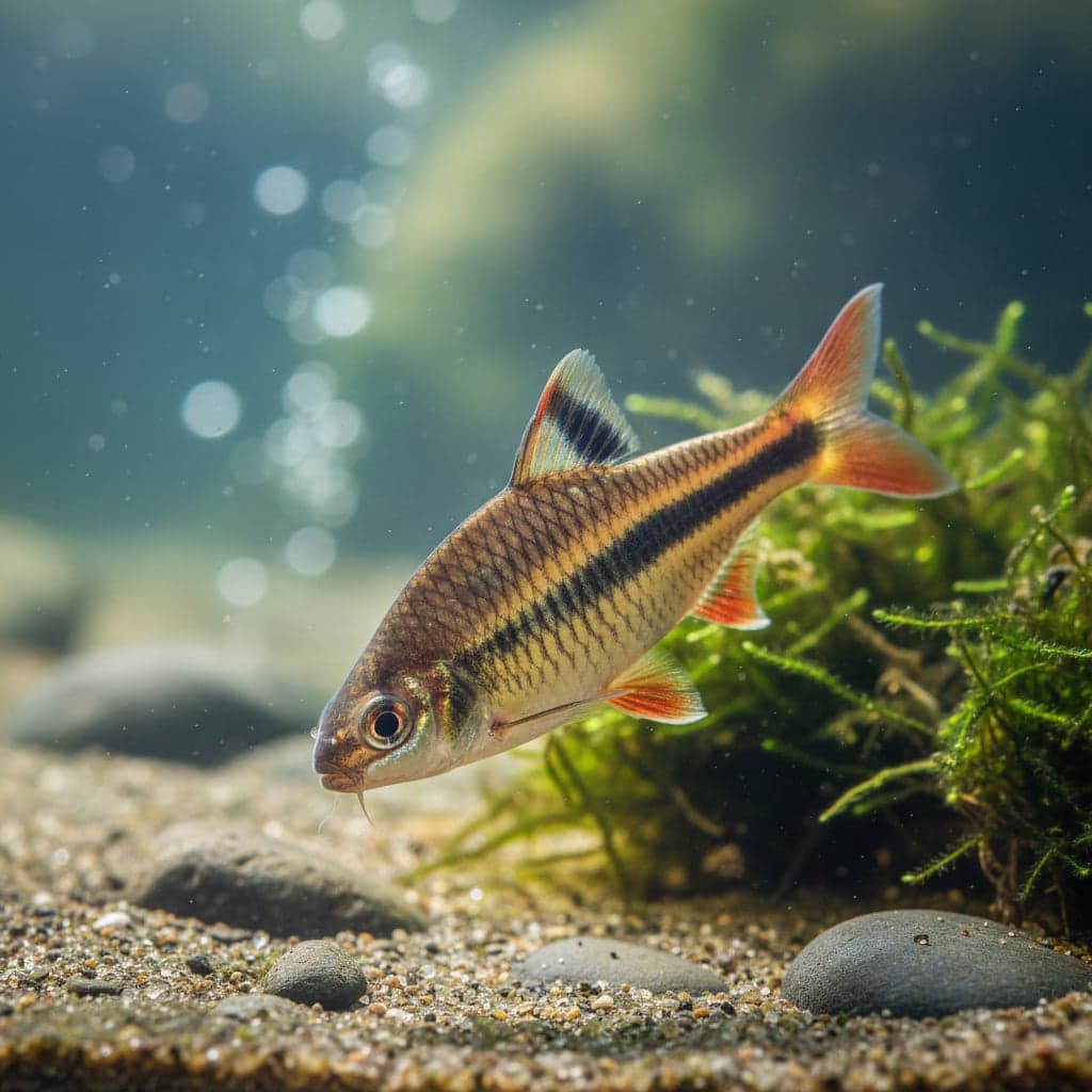 Striped Barb: Puntius lineatus