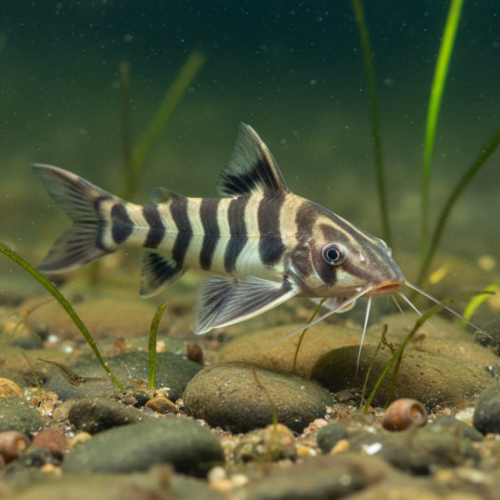 Striped Mystus Catfish: Mystus vittatus