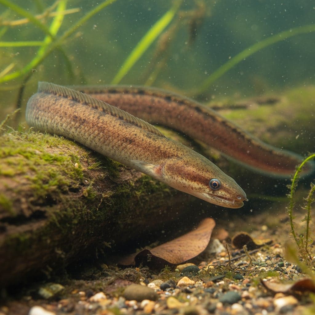 Anguille de marais : Monopterus albus