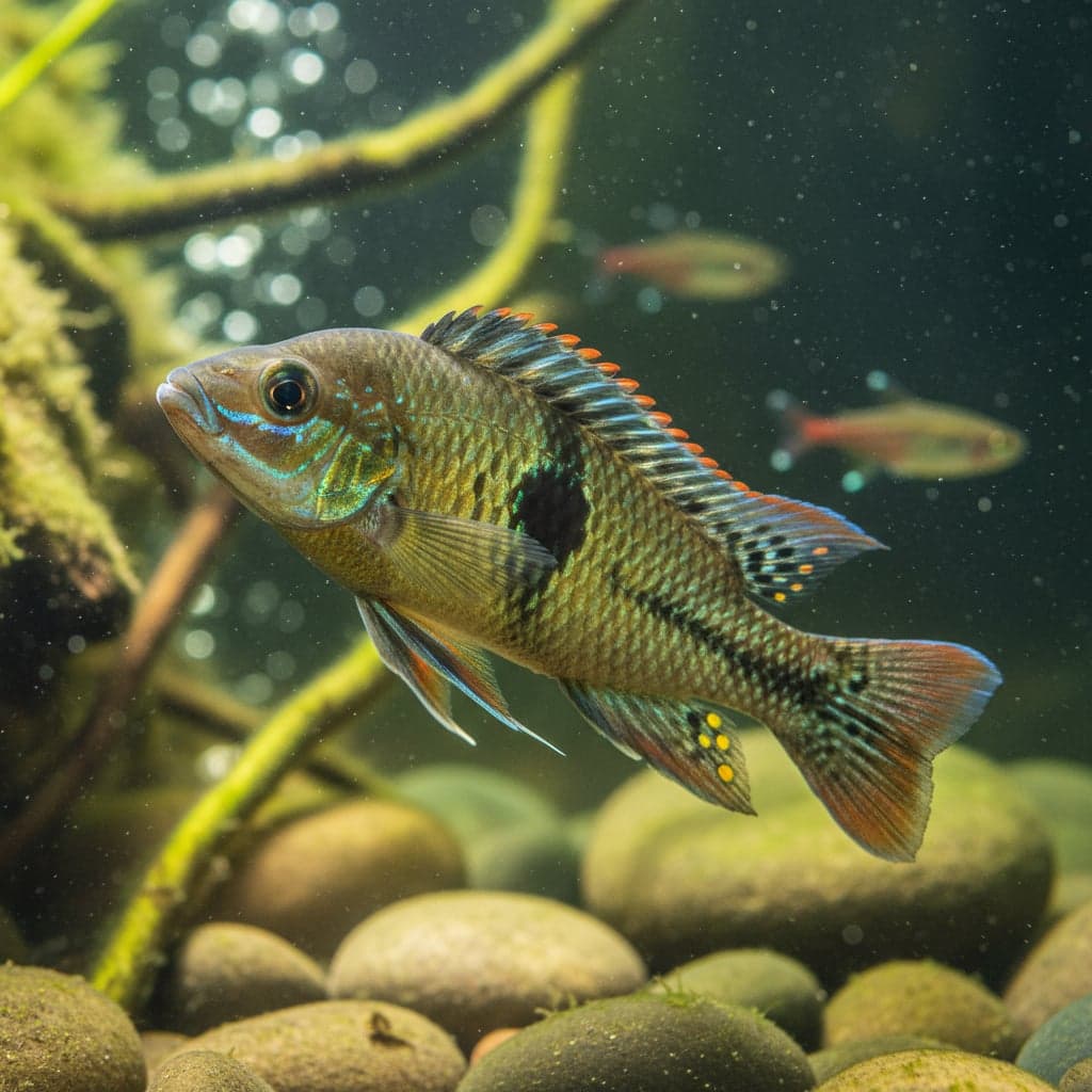 T-Bar Cichlid: Amatitlania sajica