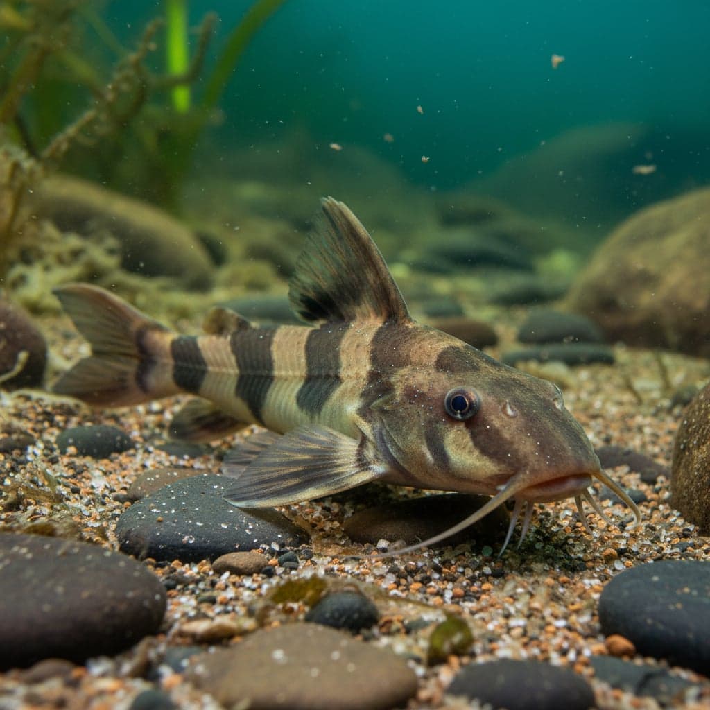 Tanganyikan Bullhead Catfish: Lophiobagrus cyclurus