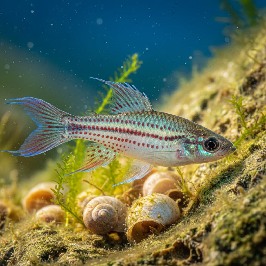 Tanganyikan Killifish: Lamprichthys tanganicanus