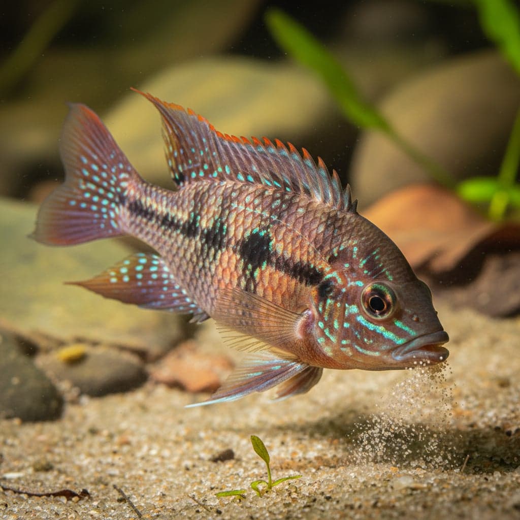 Terrapurpura Eartheater: Geophagus terrapurpura