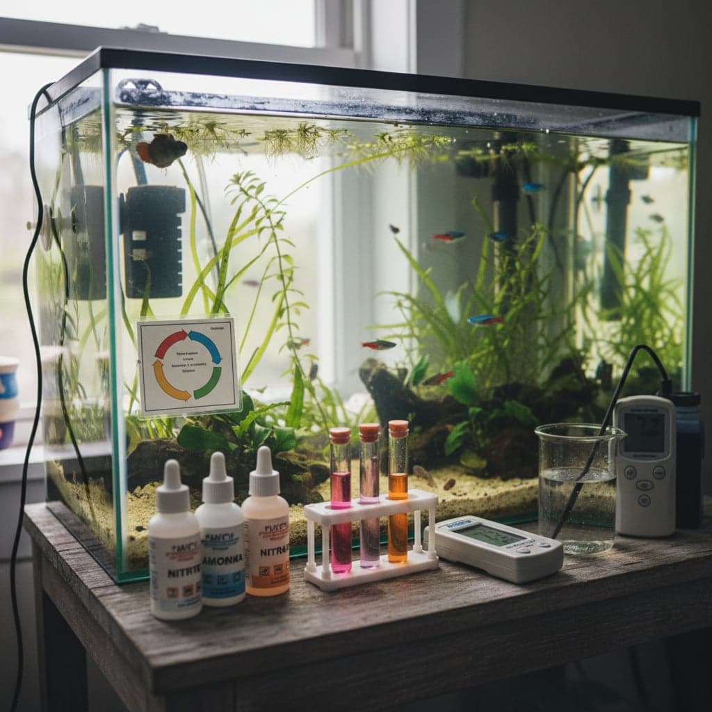Nitrite et nitrate en aquarium : objectifs, tests et export