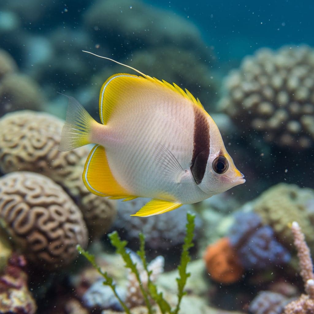 Threadfin Butterflyfish