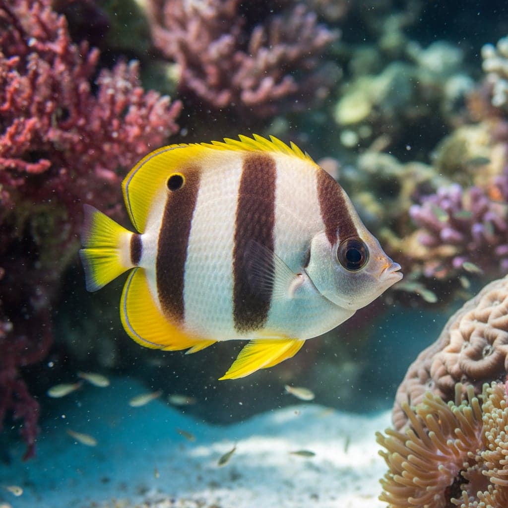 Threebanded Butterflyfish