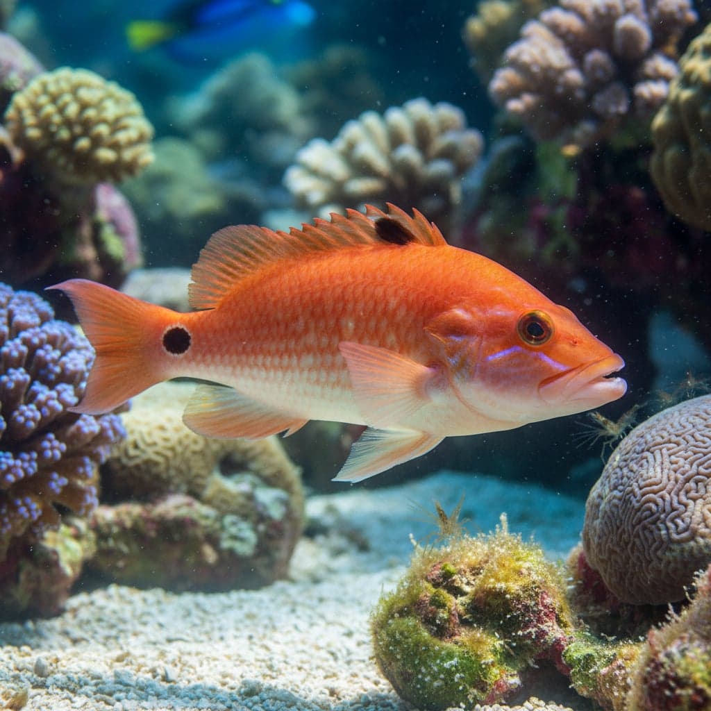 Poisson cochon à deux taches