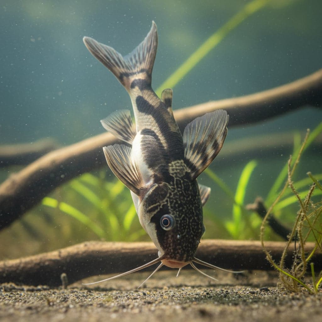 The Upside Down Catfish: Synodontis nigriventris