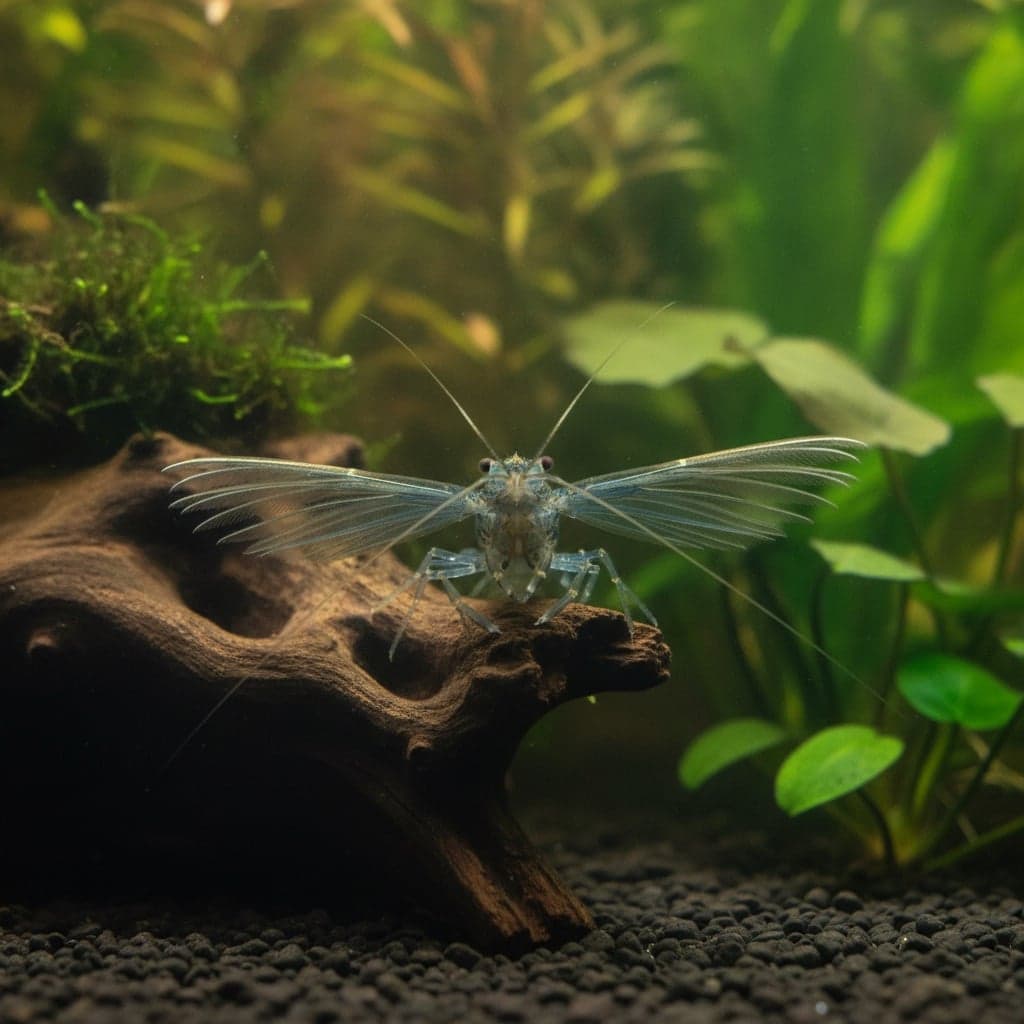 Crevette vampire : Atya gabonensis