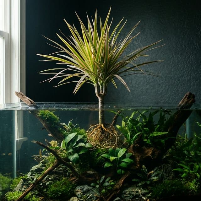 Variegated Dragon Tree: Dracaena variegatus