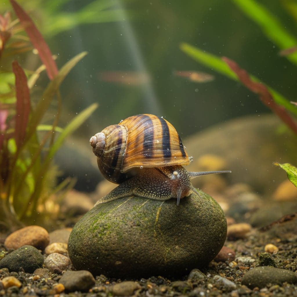 Zebra Nerite Snail