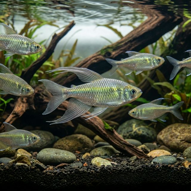 African Long-finned Tetra: Bryconalestes longipinnis