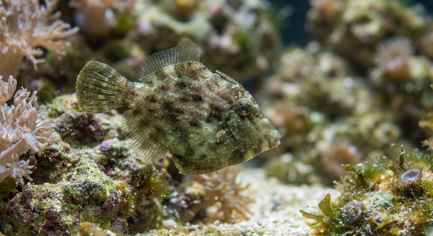 Aiptasia-eating Filefish
