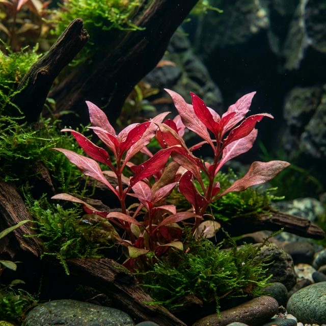 Alternanthera reineckii: var. rosaefolia