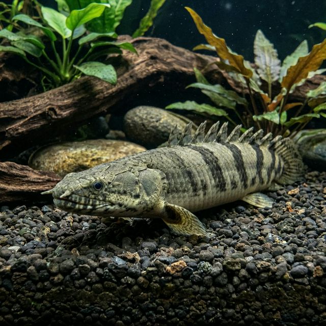 Banded Bichir: Polypterus delhezi