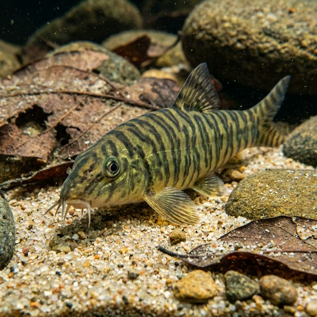 Banded Tiger Loach: Syncrossus helodes